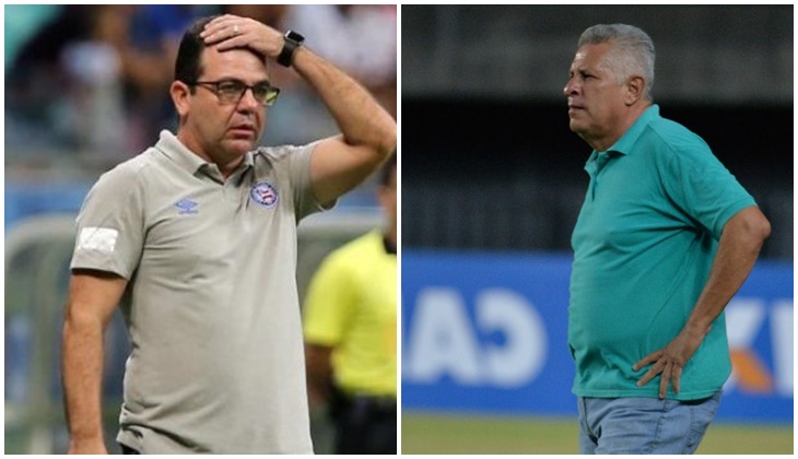 Enderson Moreira x Arnaldo Lira: Treinadores falam sobre bate-boca