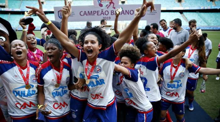 Bahia divulga balanço do time feminino na temporada 2019