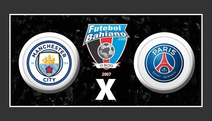 Assistir Manchester City x PSG AO VIVO pela Liga dos Campeões