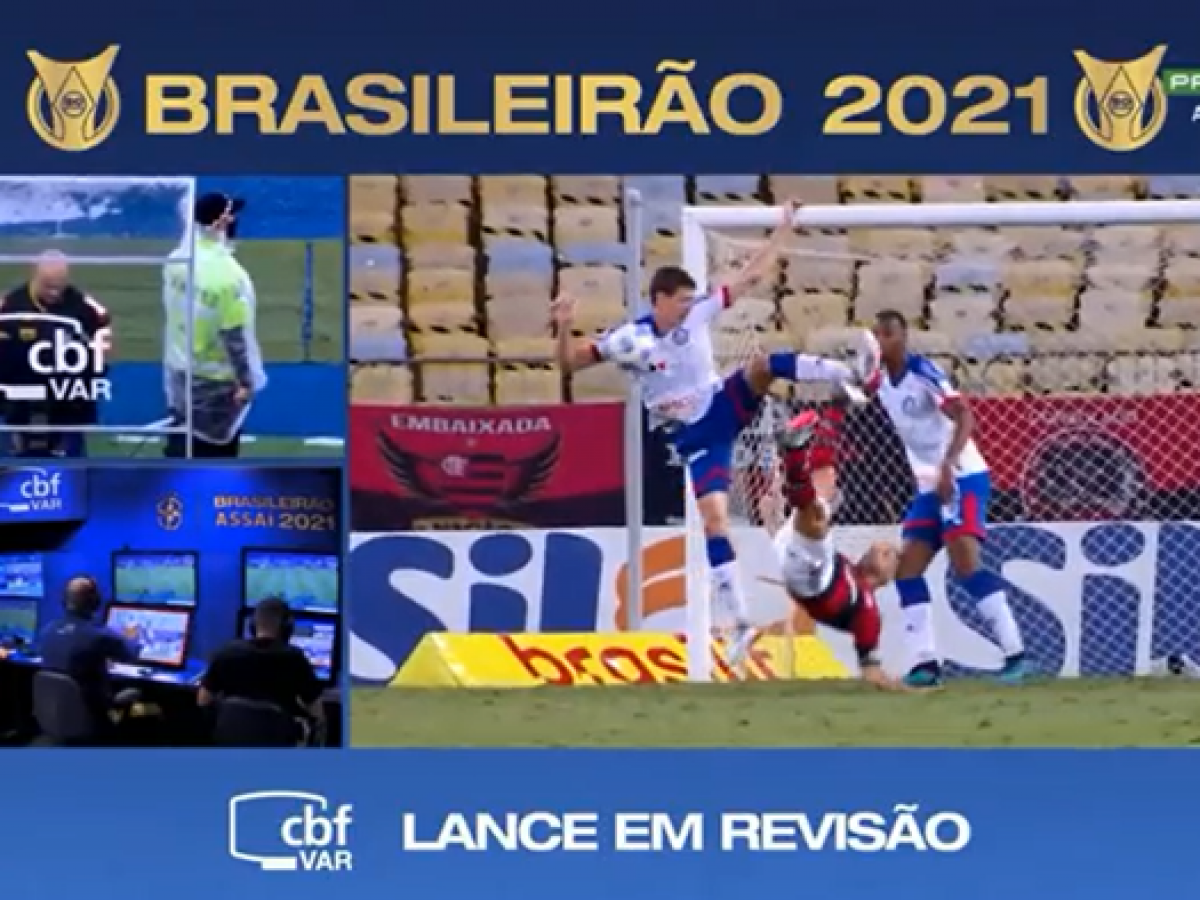 CBF libera áudios do VAR; lances de Athletico x Flamengo disponíveis