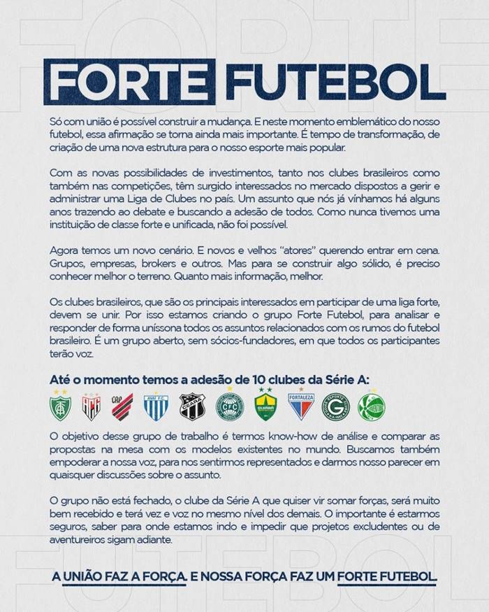 Por que a liga de futebol no Brasil nunca saiu do papel?