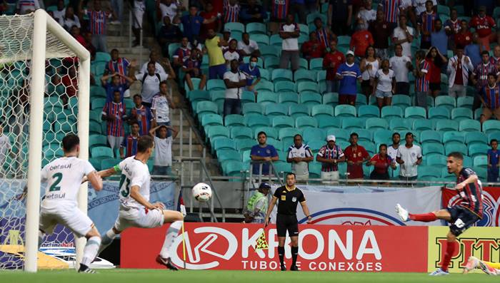 Bahia 1 x 0 Sampaio Corrêa: Veja o gol de Daniel na Fonte Nova