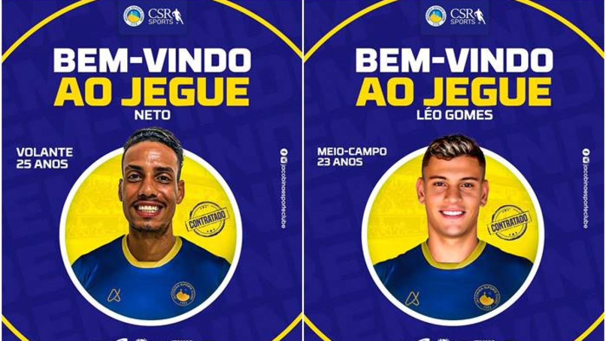 Água Santa anuncia dois jogadores para reforçar o meio de campo