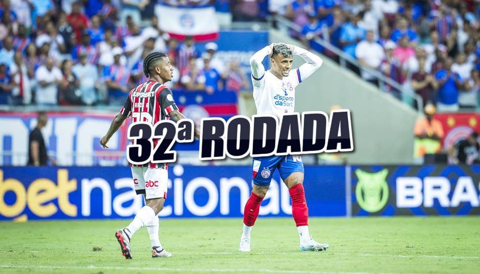 Bahia vê G-6 distante e pode deixar o 7º lugar; veja classificação