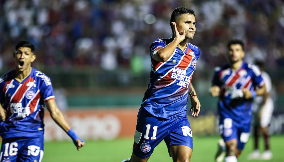 Bahia goleia o Jacuipense e enfrenta o Vitória na final do Baianão