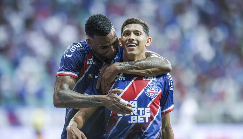 Bahia vence o Vitória na Fonte Nova e abre vantagem na final do Baianão